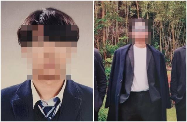 경남 거제시에서 전 여자친구의 집을 찾아가 마구 폭행해 숨지게 한 20대 남성이라며 온라인에 퍼진 사진. 온라인 커뮤니티 캡처