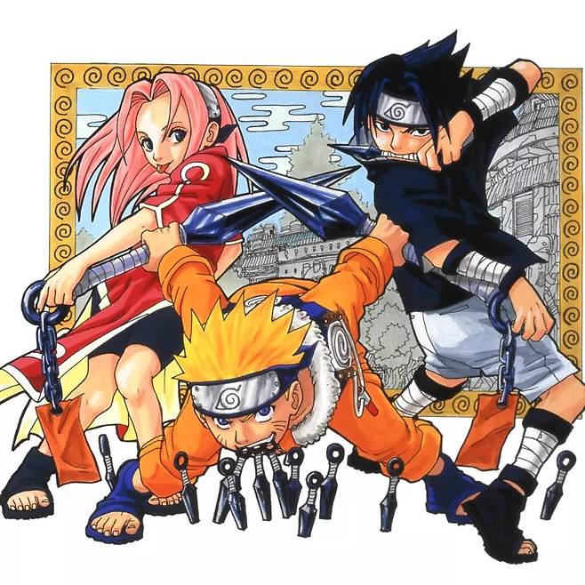 만화 ‘나루토’ 표지. 이 작품은 ‘원피스’ ‘드래곤볼’과 함께 일본 만화를 대표하는 작품으로 꼽힌다. 사진 출처 나루토 공식 홈페이지