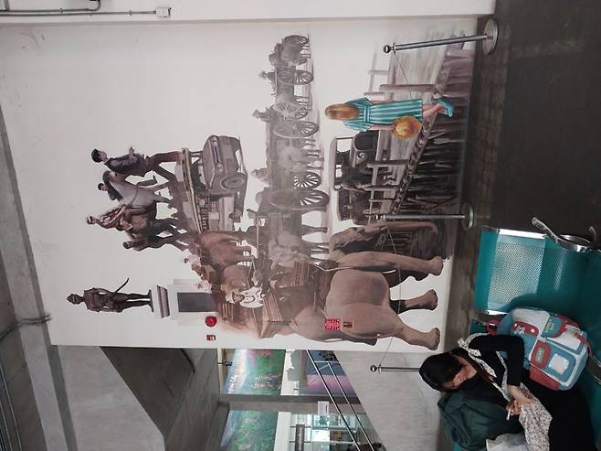 치앙라이 버스터미널의 모습.