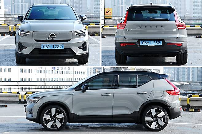 볼보 XC40 리차지. 김학수 기자