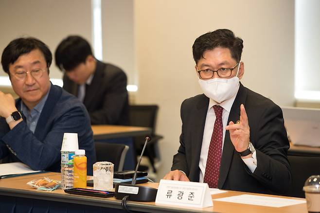 국가연구개발(R&D)사업평가 총괄위원회에서 발언하는 류광준 과기정통부 과학기술혁신본부장(과학기술정보통신부 제공)