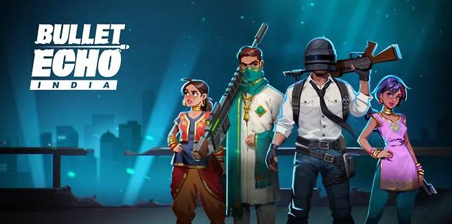 23일 크래프톤은 글로벌 게임 개발사 젭토랩이 개발한 ‘불릿 에코 인도(Bullet Echo India)’를 인도에 정식 출시한다고 밝혔다. 출시일은 24일이다. 크래프톤