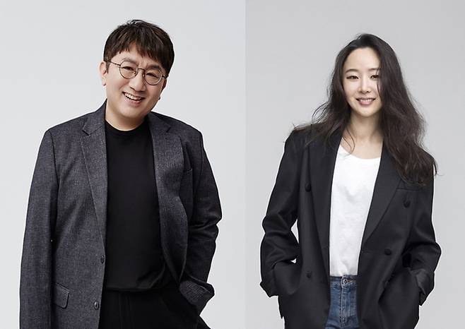 하이브 방시혁, 어도어 민희진. 사진 ㅣ스타투데이DB