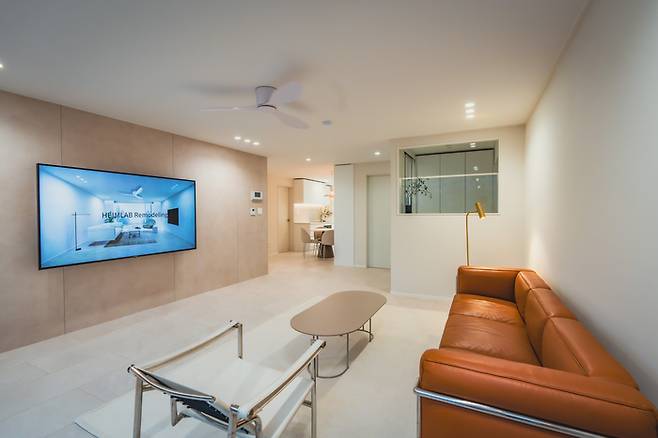 하임랩 리모델링 서비스 시공이 완료된 주택 모습 <GS건설>