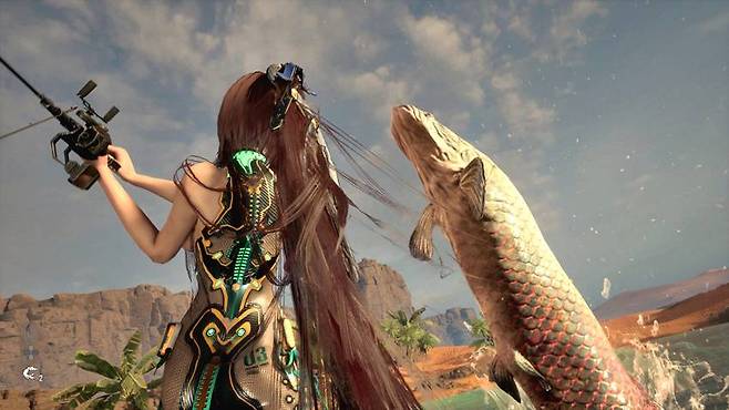 낚시도 준비돼 있다.