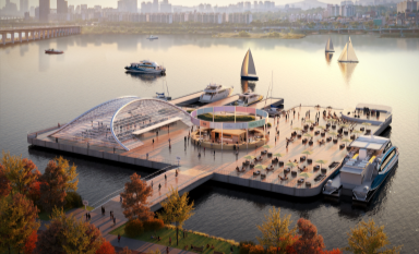 수상푸드존 예시도. 서울시 제공