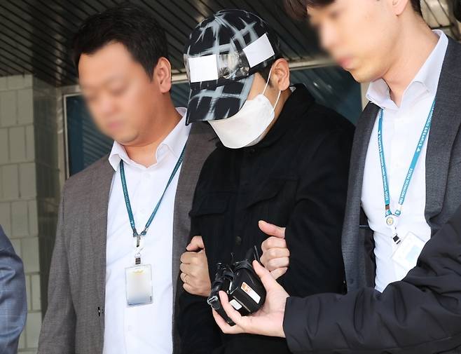 ▲'이선균 수사정보 유출' 혐의 경찰관 영장실질심사 [연합뉴스]