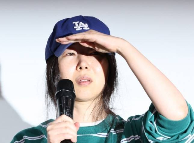 기자회견장에 나선 어도어 민희진 대표. [사진출처 = 연합뉴스]