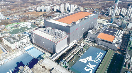 경기도 이천에 위치한 SK하이닉스 M16 공장 전경 [사진 제공 = SK하이닉스]