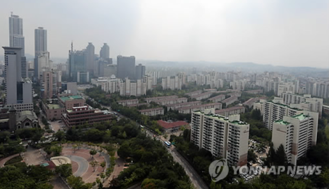 서울 양천구 목동1·2단지 아파트 전경. 연합뉴스