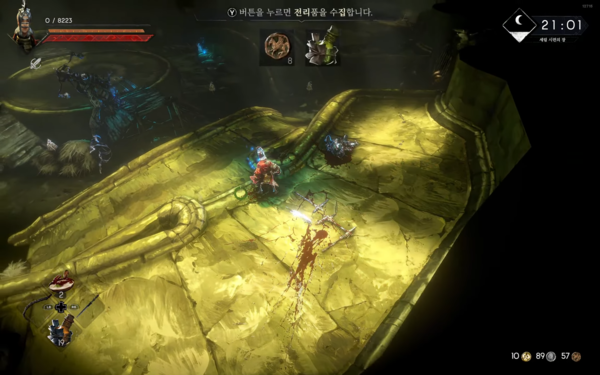 - 후반에는 시련의 장에서 아이템 파밍을 하게 된다&nbsp;