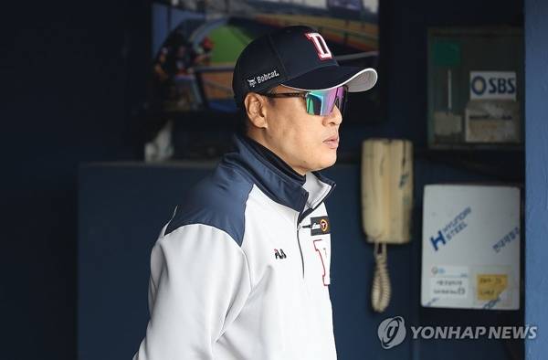 이승엽 두산 감독. ⓒ연합뉴스