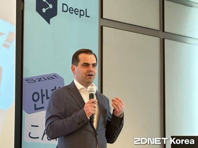 야렉 쿠틸로보스키 딥엘 최고경영자(CEO)는 26일 서울 조선팰리스서 기자간담회를 열고 자사 솔루션 특장점과 사업 전략을 발표했다.