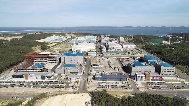 에코프로가 포항 영일만 산단에 조성한 ‘에코배터리 포항 캠퍼스’ 전경. /포항시 제공