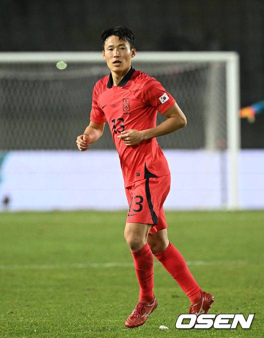 [OSEN=이대선 기자] 축구대표팀 손준호 2022.11.11 /sunday@osen.co.kr