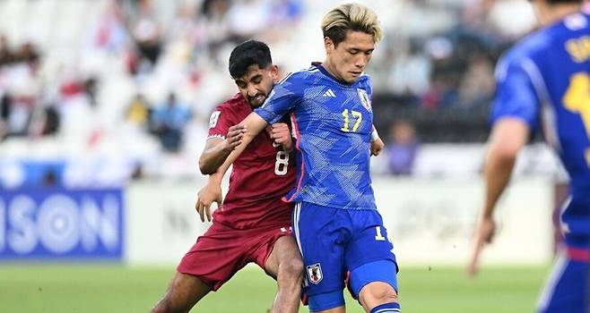 ▲ 일본과 카타르의 U-23 아시안컵 8강 경기. ⓒ 아시아축구연맹