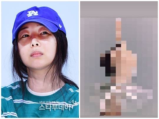 어도어 민희진 대표. 사진l스타투데이DB, 온라인 커뮤니티 캡처