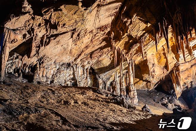 백룡동굴은 잘 보전되고 있는 석회암동굴이다(한국관광공사 제공)