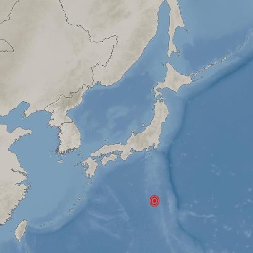 일본 오가사와라제도 바다서 규모 6.9 지진. [사진제공=기상청]