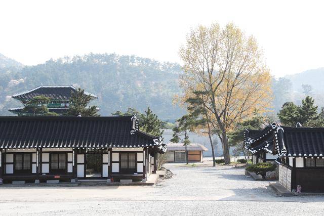 부안영상테마파크의 양반 가옥 거리. ⓒ박준규