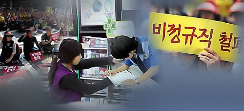 일자리 양극화. 연합뉴스.