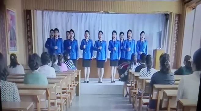 북한 당국의 '자수 캠페인' 영상 갈무리.(샌드연구소 영문뉴스레터 제공)