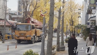 단편영화 ‘거리에 서서’의 한 장면.(대전정보문화산업진흥원 제공)/뉴스1 ⓒ News1