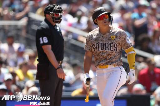 김하성은 이번 시리즈를 무안타로 마쳤다. 사진(美 샌디에이고)=ⓒAFPBBNews = News1