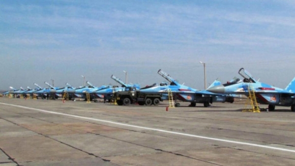 카자흐스탄 공군이 운용하는 미그-29 전투기들의 모습. / 사진= Licensor