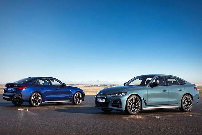 4시리즈와 i4 부분 변경 모델