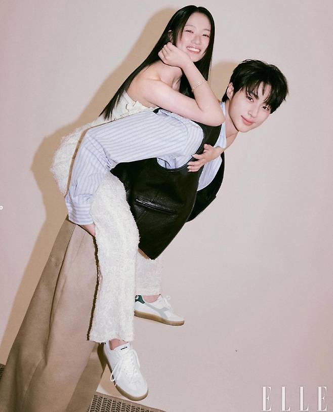 배우 변우석, 김혜윤. 사진 | 엘르코리아