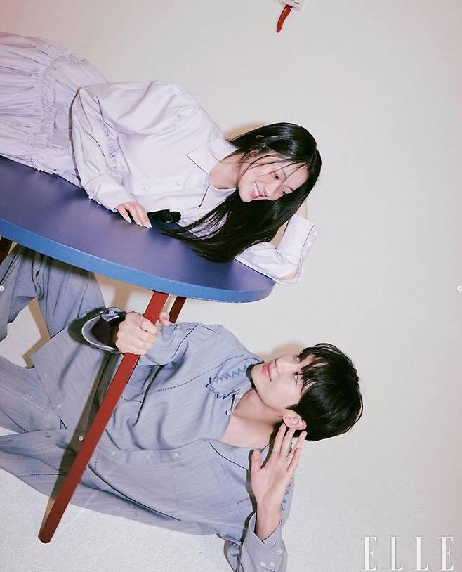 배우 변우석, 김혜윤. 사진 | 엘르코리아