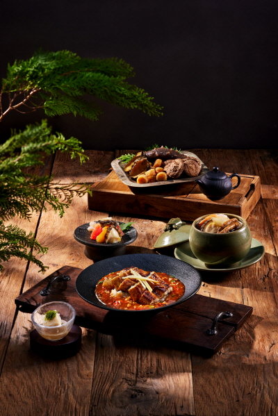 파라다이스 호텔 부산 중식당 남풍의 불도장과 사천식 장어 덮밥