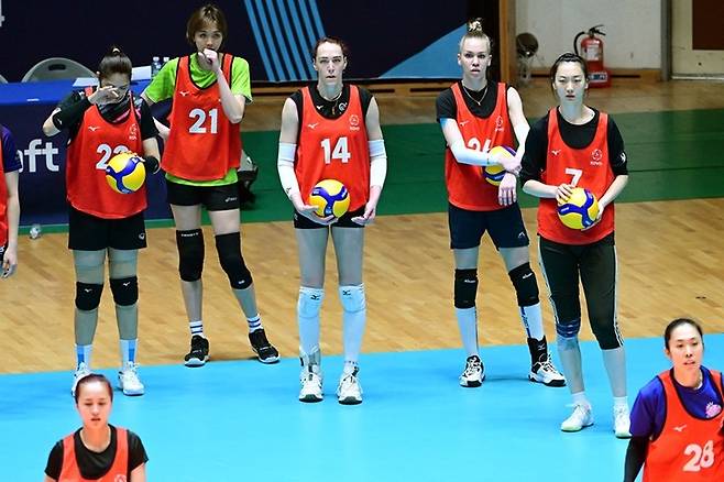 2024 여자부 아시아쿼터 트라이아웃 참가자들, KOVO