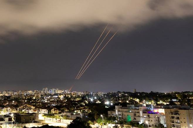 이라크 내 무장단체인 이슬라믹 레지스턴스가 이스라엘 수도 텔아비브로 미사일 공격을 했다. 사진은 기사내용과 무관. /사진=로이터
