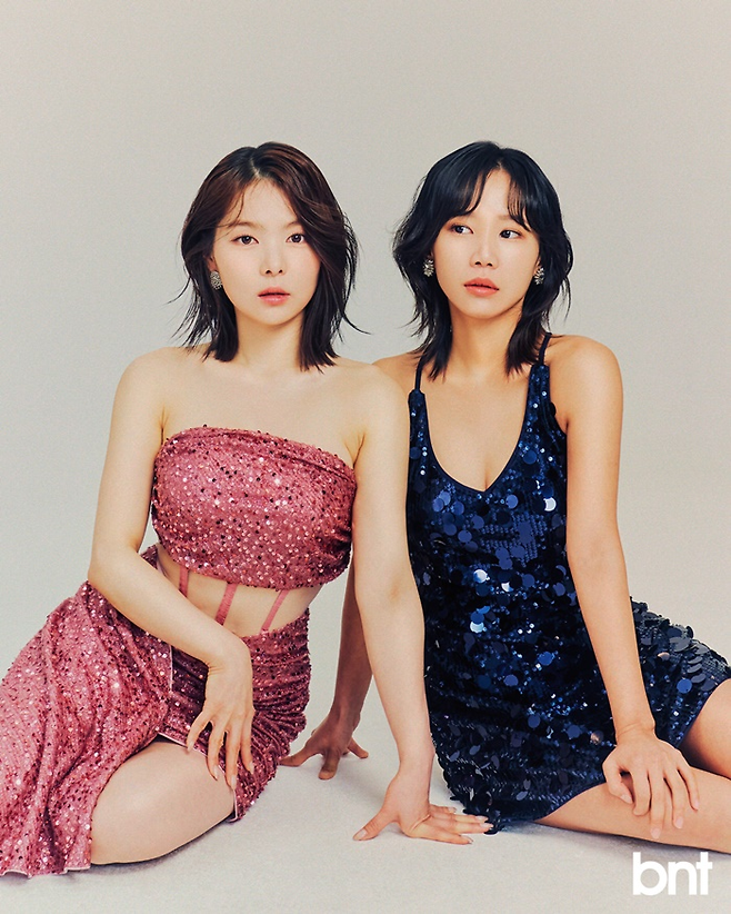 트로트 걸그룹 미니마니 유수현과 한송이