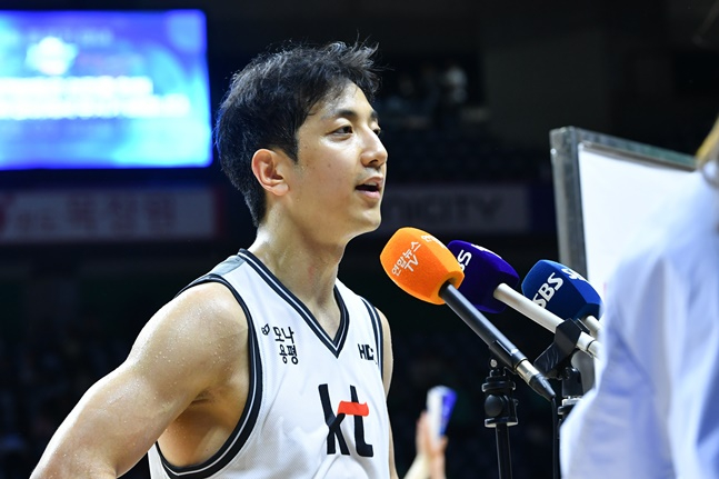 KT 허훈. /사진=KBL 제공