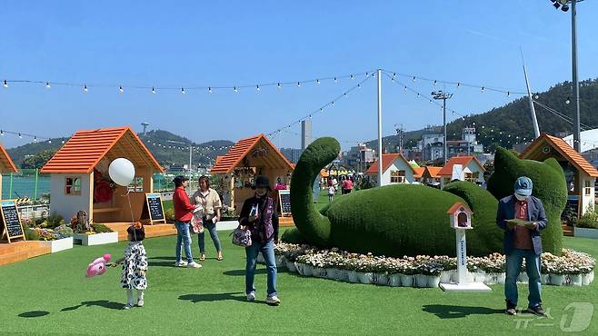 전날 개막한 제4회 전남도 정원페스티벌.(전남도 제공) 2024.5.4/뉴스1