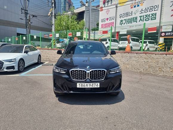 BMW X4 전면. [사진=홍성효 기자]