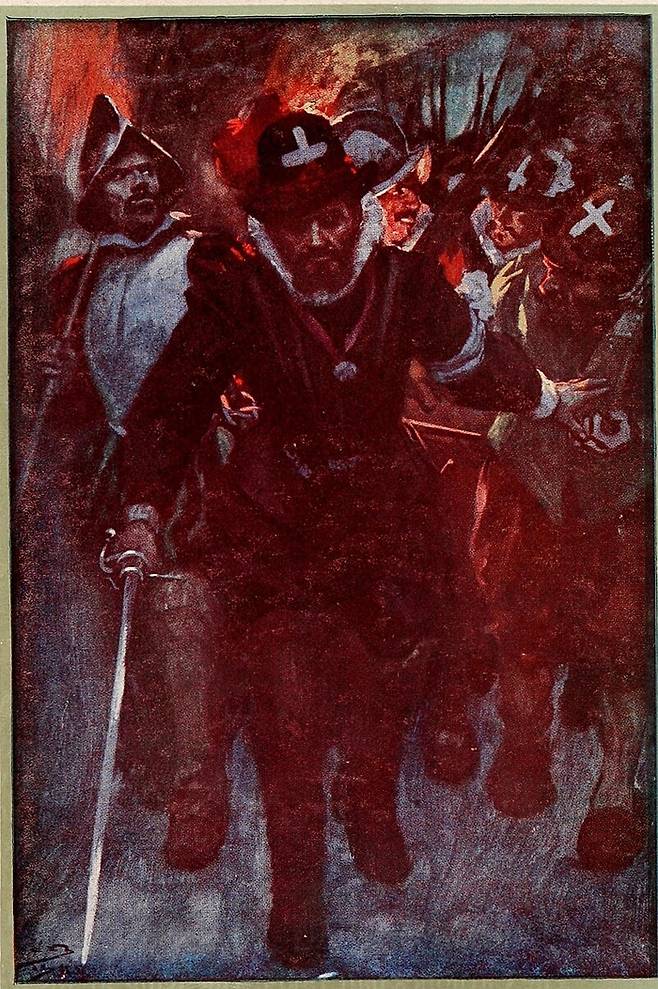 “죽여라, 위그노를, 한놈도 빠짐없이.”