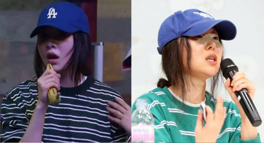 민희진(오른쪽) 어도어 대표의 기자회견을 패러디한 ‘SNL코리아’