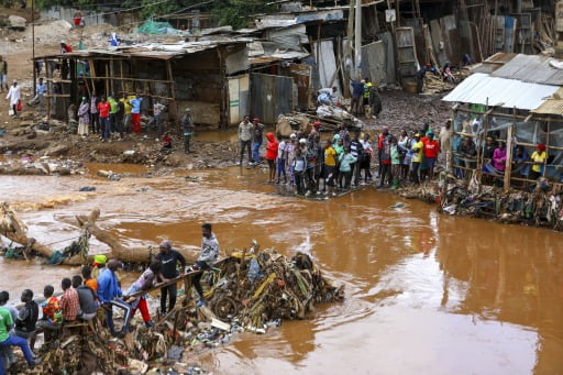 아프리카 케냐를 덮친 홍수로 이재민이 속출했다/사진=연합뉴스