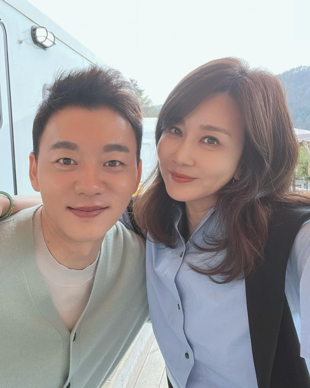 김승수-양정아 / 양정아 소셜미디어, SBS 방송화면 캡처