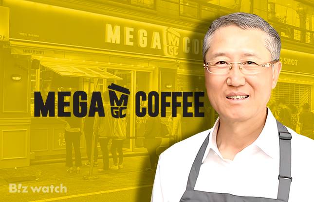 김대영 메가커피 대표/그래픽=비즈워치