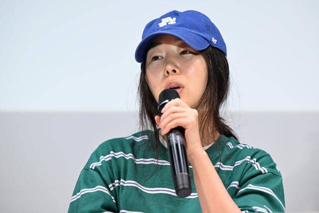 민희진 어도어 대표가 하이브를 상대로 의결권행사금지가처분신청을 했다. 박시몬 기자 simon@hankookilbo.com