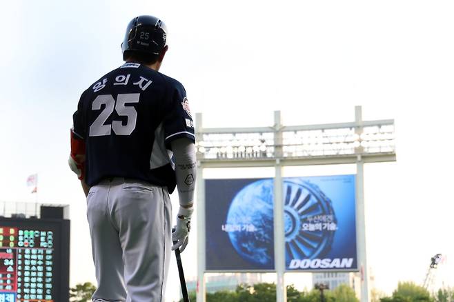 두산 베어스 양의지는 현재 시즌 타율 0.325 고감도 타율을 유지 중이다. 사진=두산 베어스 제공