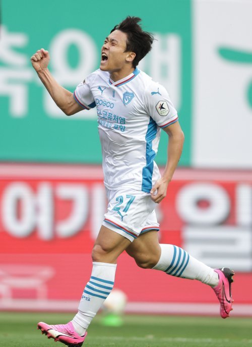 포항 정재희. 사진제공 | 한국프로축구연맹