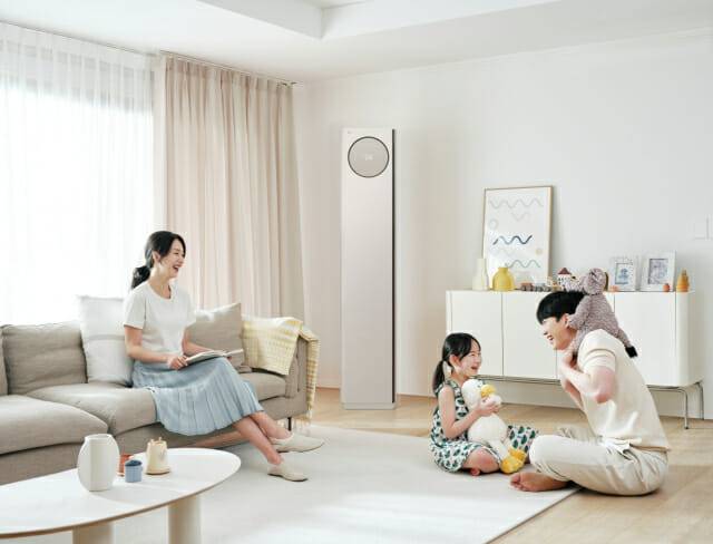 LG전자 2024년형 ‘LG 휘센 오브제컬렉션 타워’ 에어컨 (사진=LG전자)