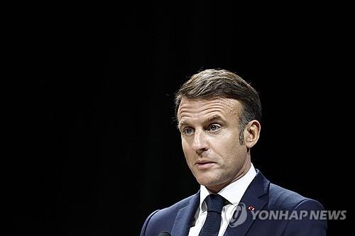 에마뉘엘 마크롱 프랑스 대통령 [AFP 연합뉴스 자료사진 재판매 및 DB 금지]