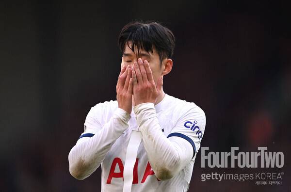 사진=게티이미지.&nbsp;손흥민은&nbsp;가장&nbsp;수비를&nbsp;적극적으로&nbsp;한&nbsp;공격수였다.